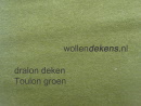 deken acryl toulon groen
