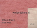 deken dralon rose nice