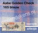 aabe golden-check blauw